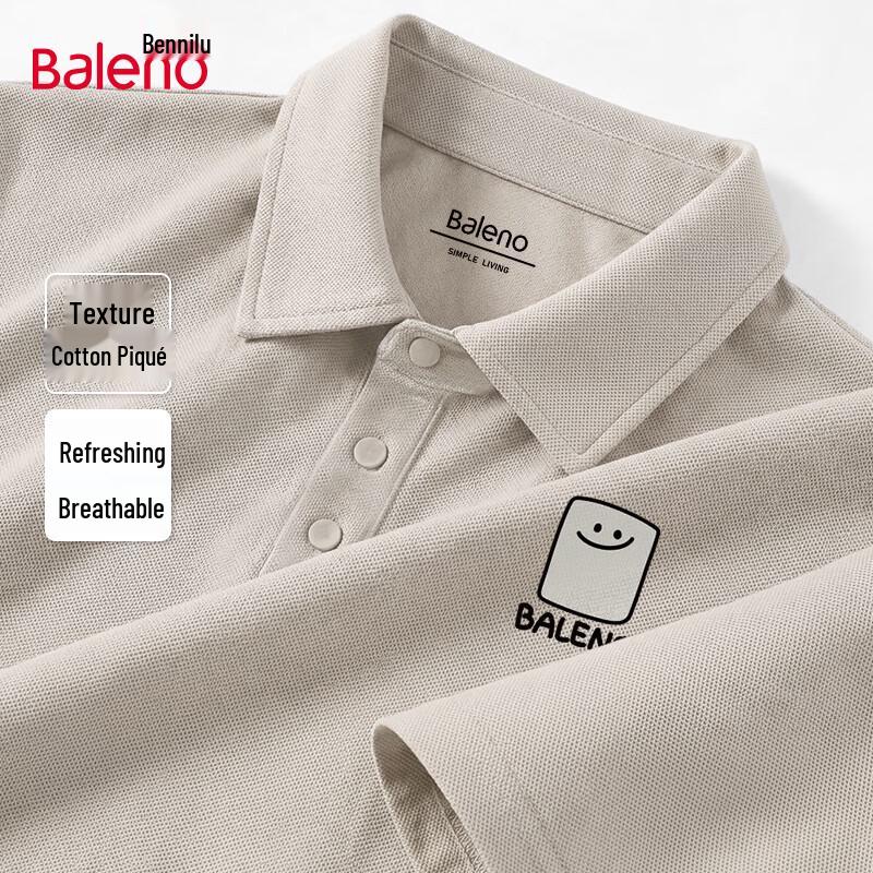 Baleno Men's Graphic Pique Polo Shirt