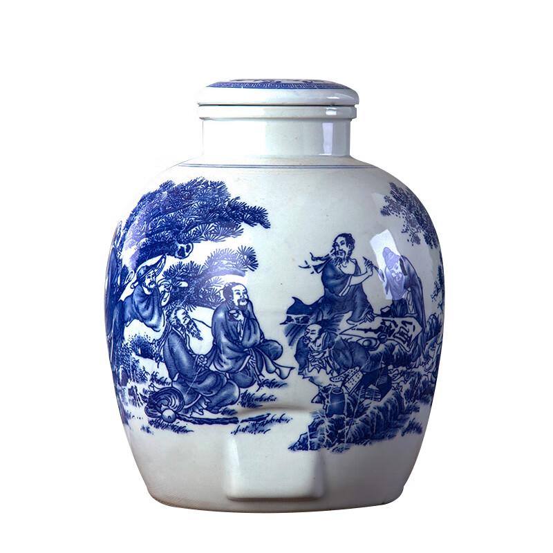 Yimeide Jingdezhen Ceramic Wine and Liquor Jar 10 Jin