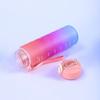 Three Piece Set Leak Proof Colorful Cup Large Capacity Fitness Sports Kettle  Running