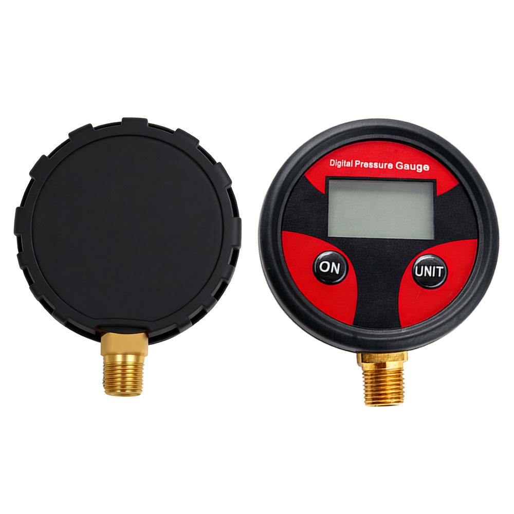 New 1/8 Digital Tire Pressure Gauge LCD Backlight LED Digital Tire Pressure Gauge Pressure Gauge for Car Pressure Tester