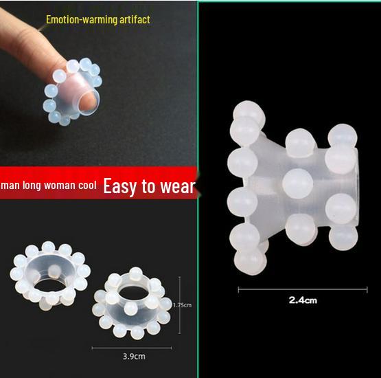 One-Hand Adult Sex Toy: Big and Small Flower Spiky Sleeves, Fun Heterosexual Sleeve.