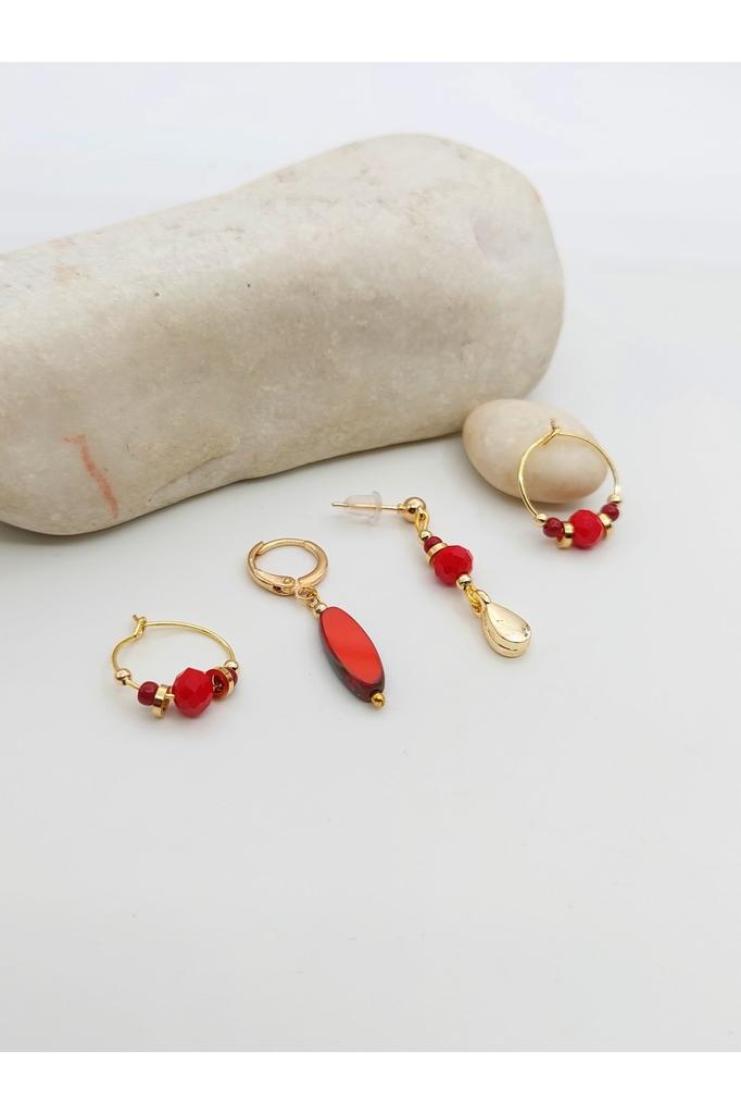 Valentine's Day Birthday Gift Handmade Ethnic Authentic Hippie Bohemian Fashion Jewelry Earrings