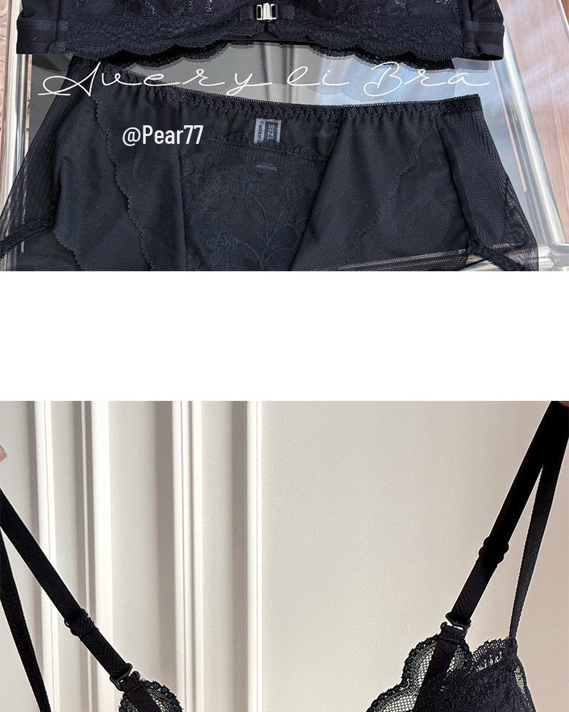 Wąska Aleja Francuska Koronka Przednie Zapięcie Push-Up Biustonosz dla Małych Biustów - Podkreśla, Unosi i Wspiera z Seksownym Designem Pleców.