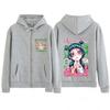 Anime The Apothecary Diaries Maomao Graphic Zipper Hoodie Men Women Fashion Sweatshirt Casual Aesthetic Trend Zip Up Jacket