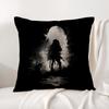 Hot Game A-Arknights Cushion Cover Summer Coolness Linen Fabric Double-Sided Printing Pillow Case Sofa Home Decor Gift