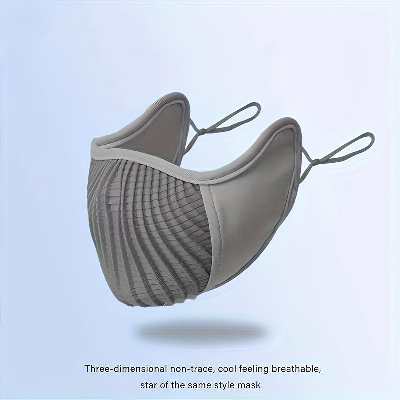 

1 шт. дышащая маска из ледяного шелка серый