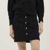 HYFVE Front Button Short Skirt