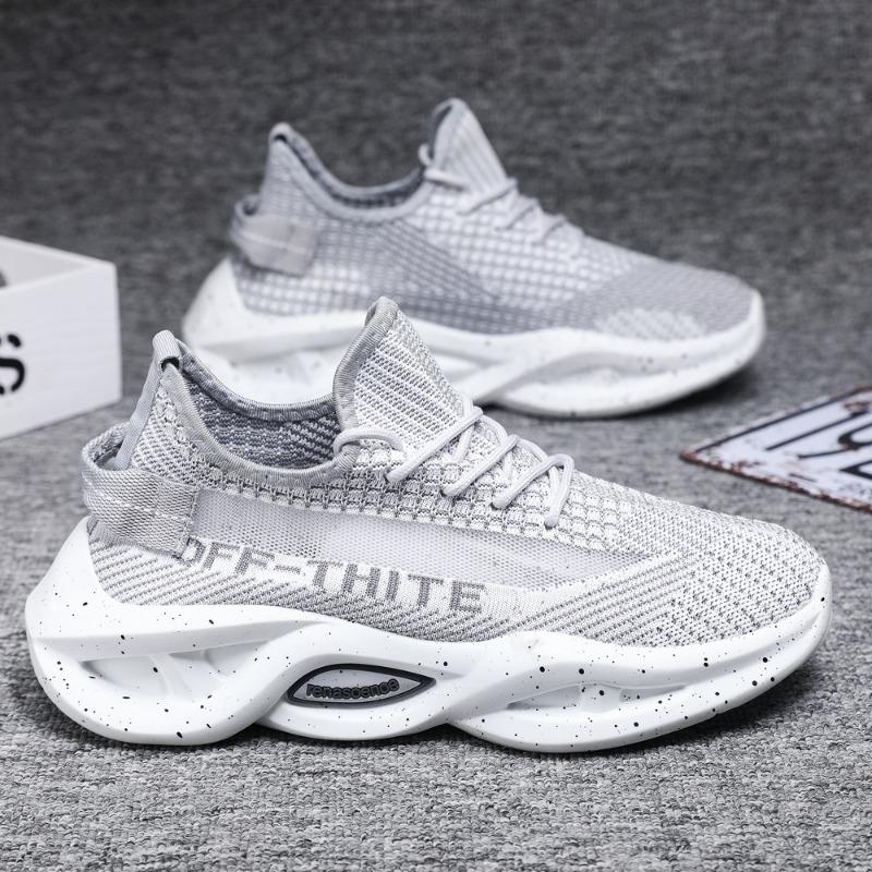 Men's Sports Shoes Summer New Hollow Heightening Men's Running Shoes Men's Shoes