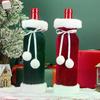 Wine Christmas Bag, Wine Bottle Gift Bag, Reusable Wine Bottle Covers For Xmas Christmas Wedding Birthday Holiday Party Decor