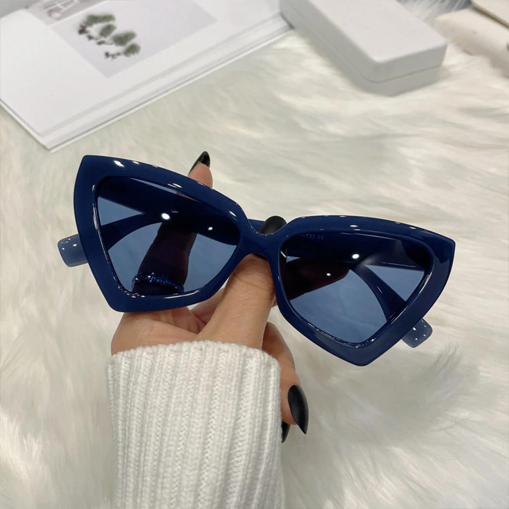 Polygon Sunglasses for Women Men Vintage Glasses Retro Cat Eye Sun Glasses Female Male Eyewear Summer Eye Glasses Gafas De Sol