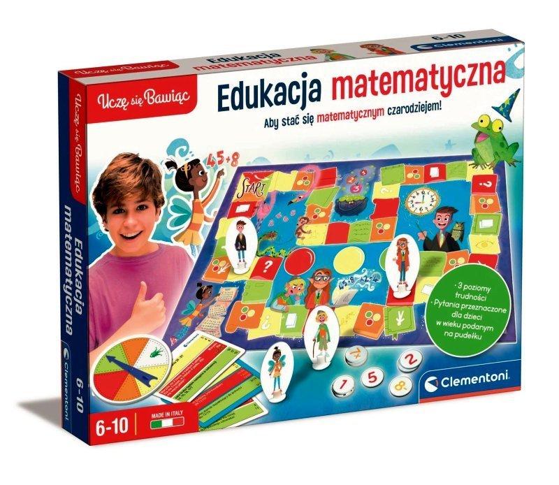 Math Education. I Learn Through Play. Board Game. Clementoni