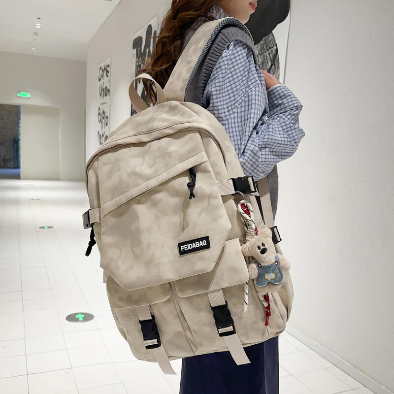 Student Schoolbag College Style Large Capacity Backpack