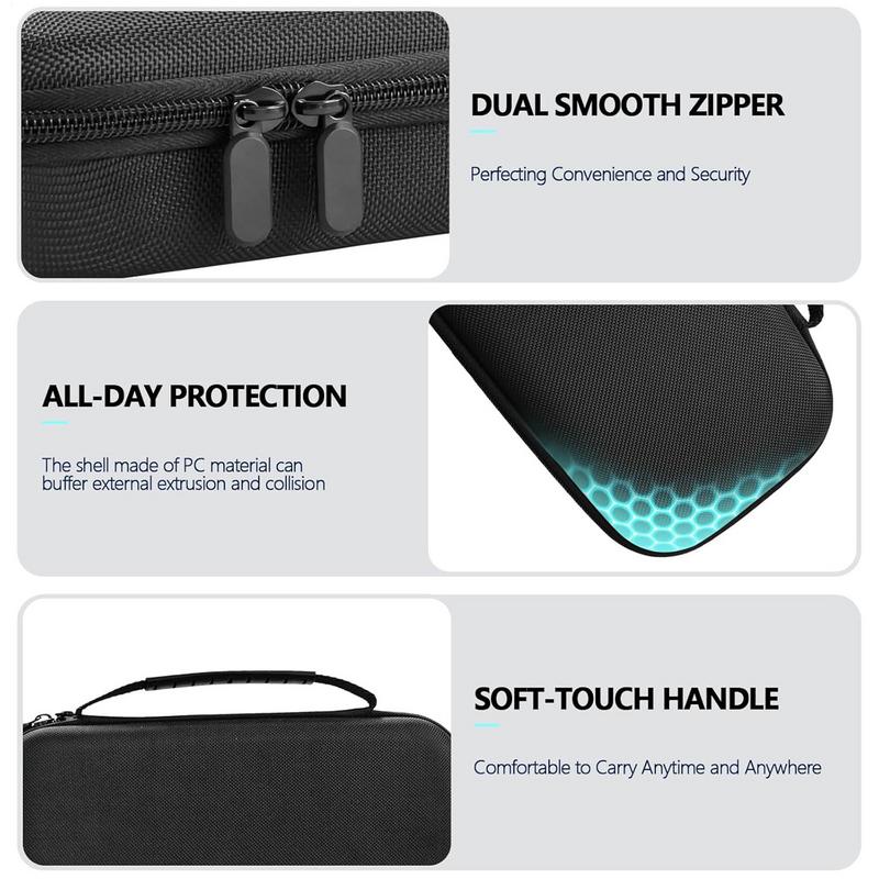 Carrying Case For Games Eva Carry Bag For Consoles Shockproof Travel Storage Pouch With Button Protection Large Capacity Slim