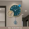 Wall Clock Living Room Light Luxury Creative Fashion Quartz Clock Modern Art Wall Hanging Non Punching Home Clock