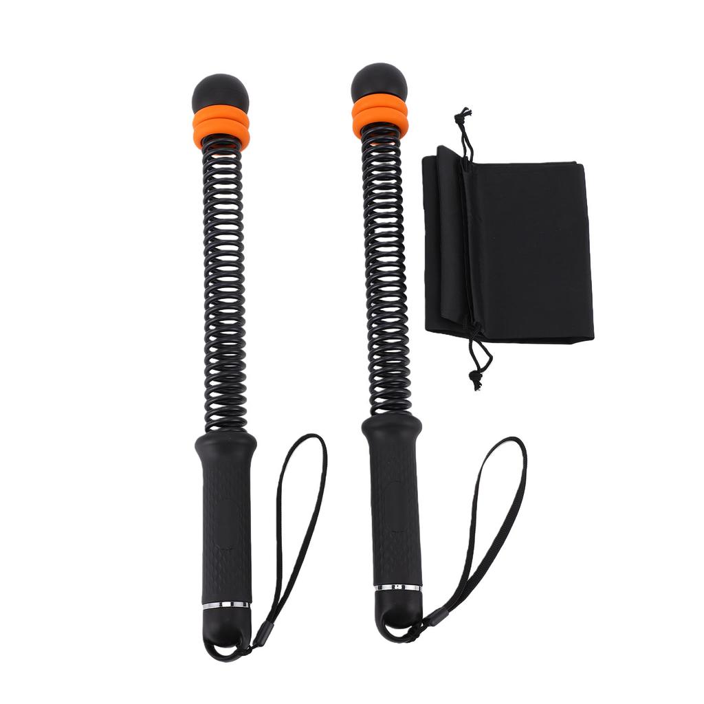 1 Pair Weighted Ropeless Battle Rope for Home Gym Strength Building Exercise Rope Fitness Training Equipment