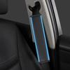 Embossed Fiber Leather Car Seat Belt Shoulder Strap Cover 1Pc Decompression Comfort Easy To Clean for Daily Use 1PCS