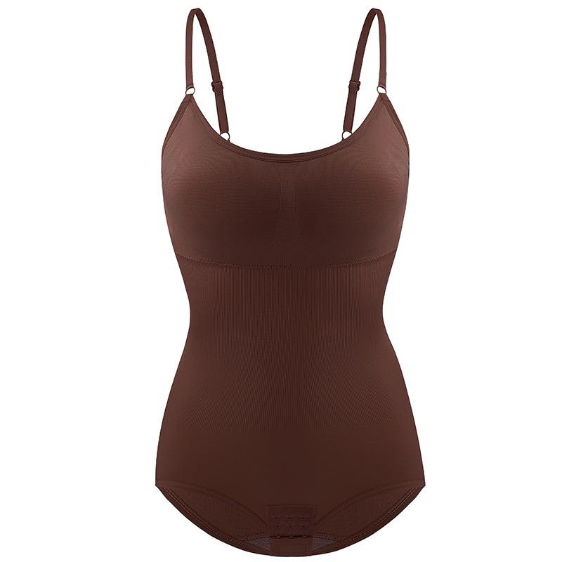 Women Seamless Shapewear With Chest Pad Tummy Control Butt Lifting Bodysuit