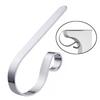 Scratch-Free Christmas Stocking Holder Metal Fireplace Stocking Hanger for Fireplace Mantel Xmas Party Decoration