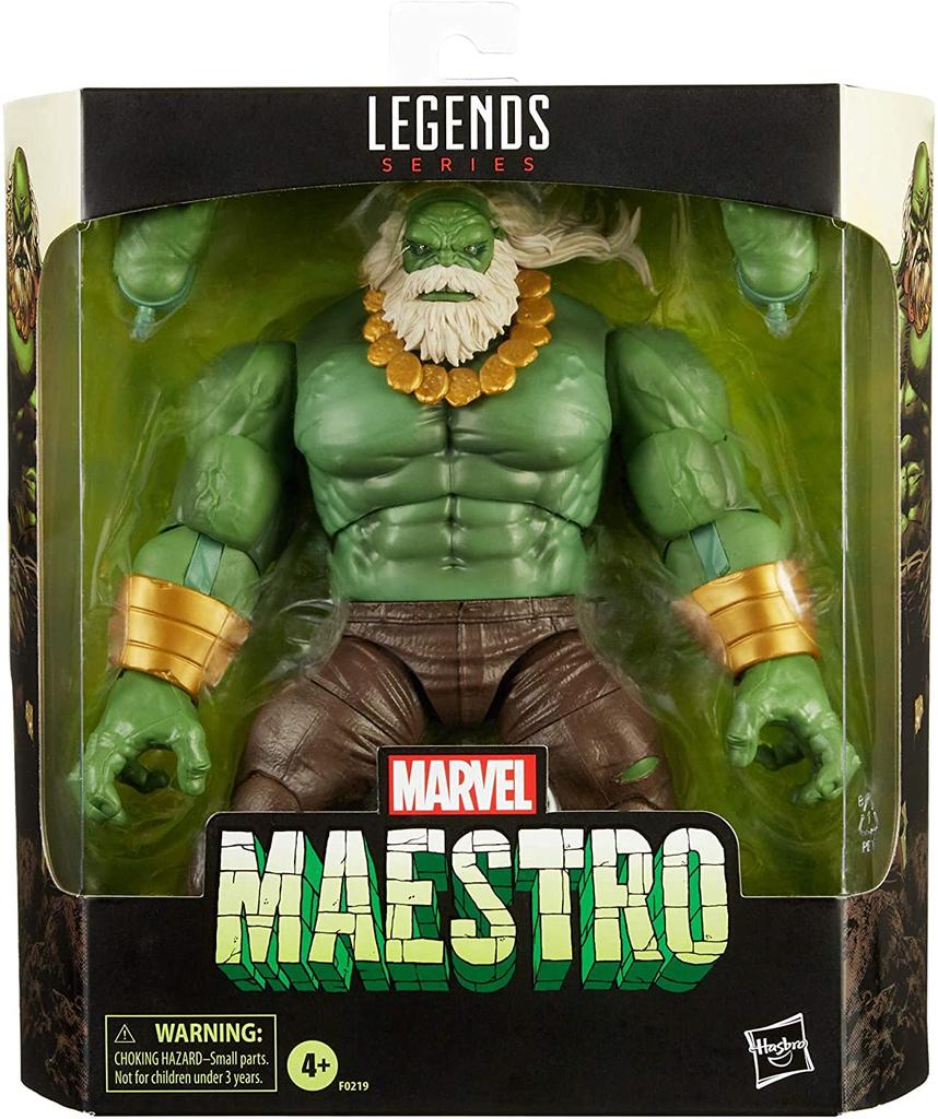 Hasbro Marvel Legends Deluxe Action Figure Maestro 2021 MARVEL LEGENDS DELUXE PACK MAESTRO Marvel Legends ML Hulk 6-inch / [Used]