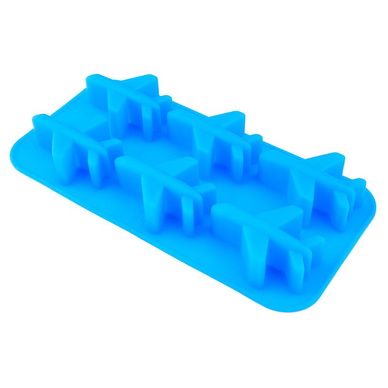 Silikon 3D Flugzeugform Eiswürfelkugelform Eiscremebereiter Schokoladenform