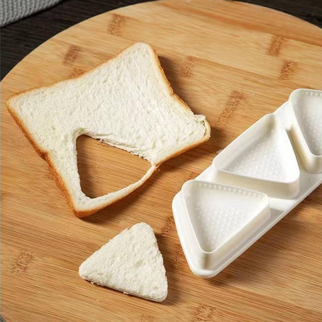 Japanese Triangular Six-in-one Mold Rice Ball, Portable Outdoor Picnic Sushi Bento Box, Picnic Lunch Box.