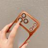 Luxury Matte Electroplate Phone Case For iPhone 17 Pro  Air 11 12 13 14 15 Plus 16 TPU Soft Translunt Change 17 Pro Max Cover