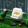 Käfigzubehör Futternapf Wellensittich Wasserspender Vogelkäfig Futterbox Papageienfutterbox Vogeltränke