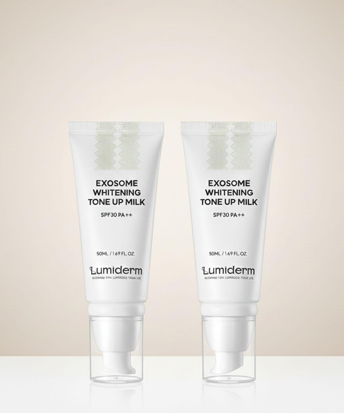 [2-pack] Lumiderm Exosome Whitening Tone-Up Milk Special Set