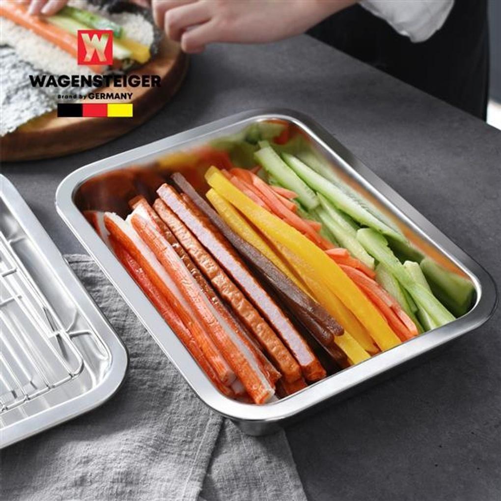 WAGENSTEIGER Stainless Steel Tray 3-piece Set No. 3 Large Size
