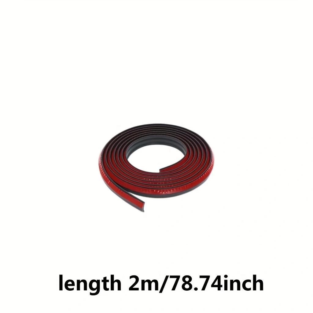 1PC 78.74inch Self-Adhesive Wall Trim Molding -  Corner Guard Strip - TPE Easy Install Molding for Home Furniture Edge Protectio