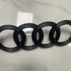 a1 A7 2012-2023 4 Ring Logo ABS Directly Covered Emblem Car Hood Front Grill Rear Trunk Emblem Badge A7 Refit Accessory 3e rvxb6