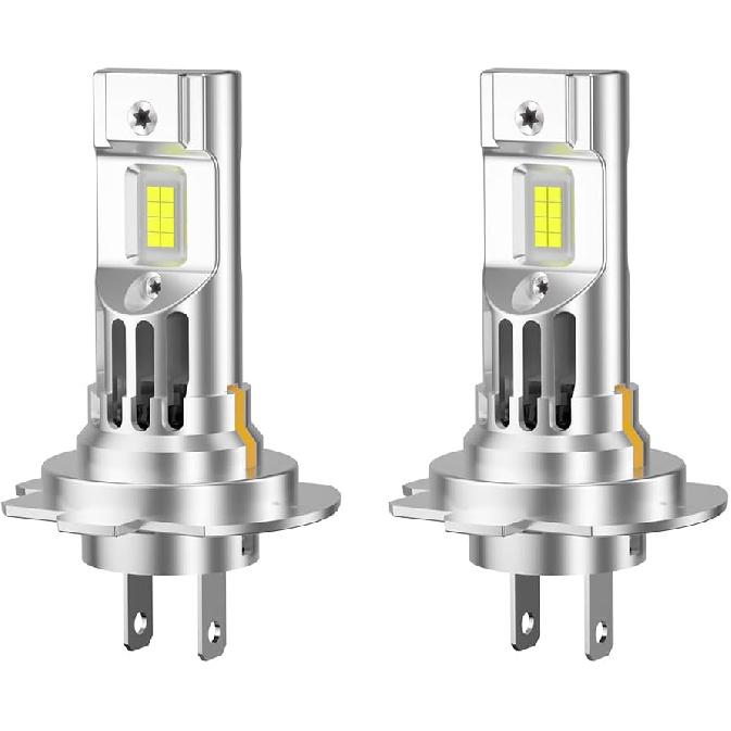 

LED Headlight Bulbs for Kia Sorento 2014-2015, H7 High Beam and H11 Low Beam, 60W 6000K White, 400% Brighter, IP68 Waterproof with Cooling Fan,
