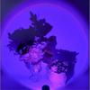 USB Sunset Ambient Projection Lamp Night Light for Bedroom Living Room Home Decor Relaxing Wall Background Lighting Atmosphere