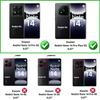 Hülle und Lanyard für Xiaomi REDMI NOTE 14 PRO 5G - Transparentes Weiches TPU Schwarzes verstellbares Band Phonillico®