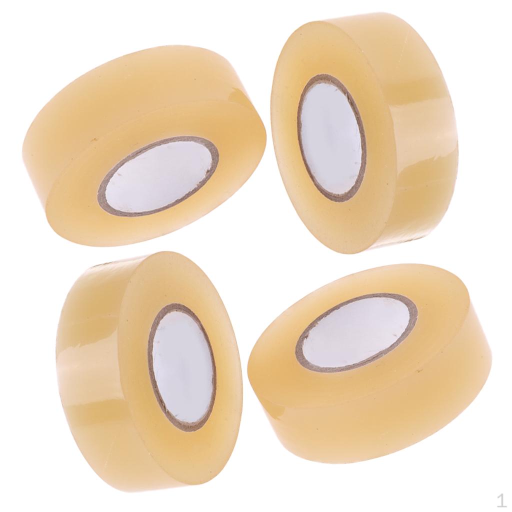 

4 рулона футбольной, футбольной, регбийной, хоккейной, носочной, качественной ПВХ-ленты, 24 мм, 20 м