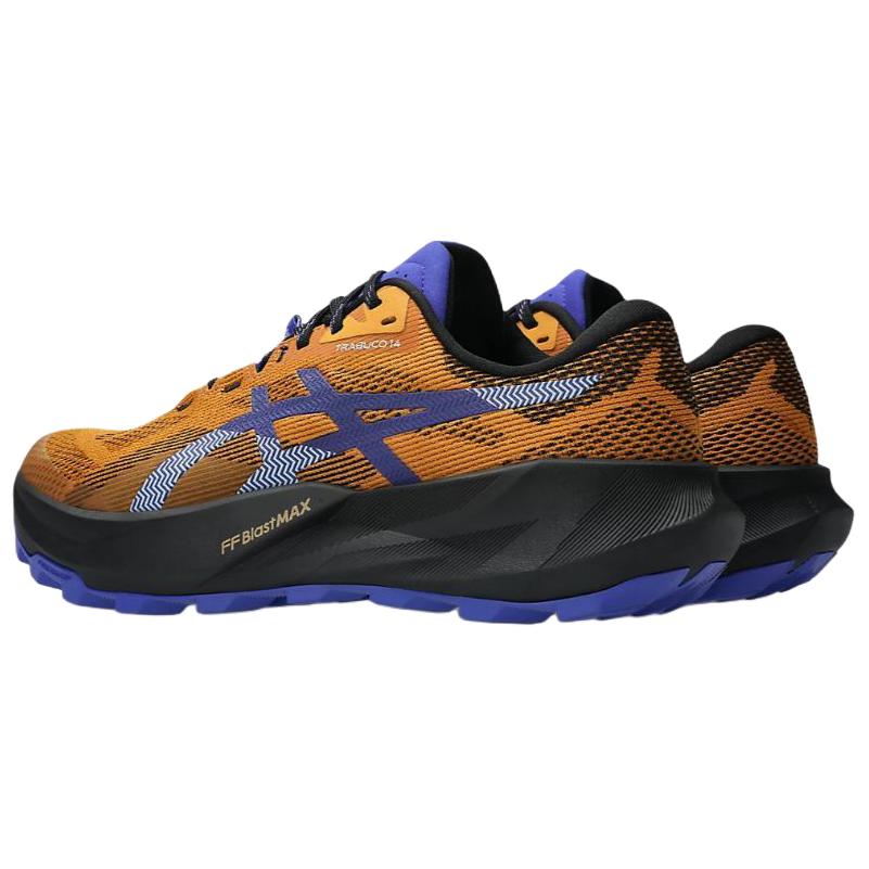 Asics Buty do biegania w terenie Gel-Trabuco 14 Wszechstronne Wygodne Męskie sneakers Pomarańczowy Fioletowy 1011C166-800