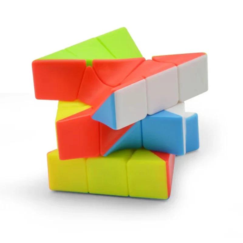 Colorful Twisted Puzzle Speed Magic Cube Cubes Professional Developing Intelligence Educational Toy Cube For Children Best Gift