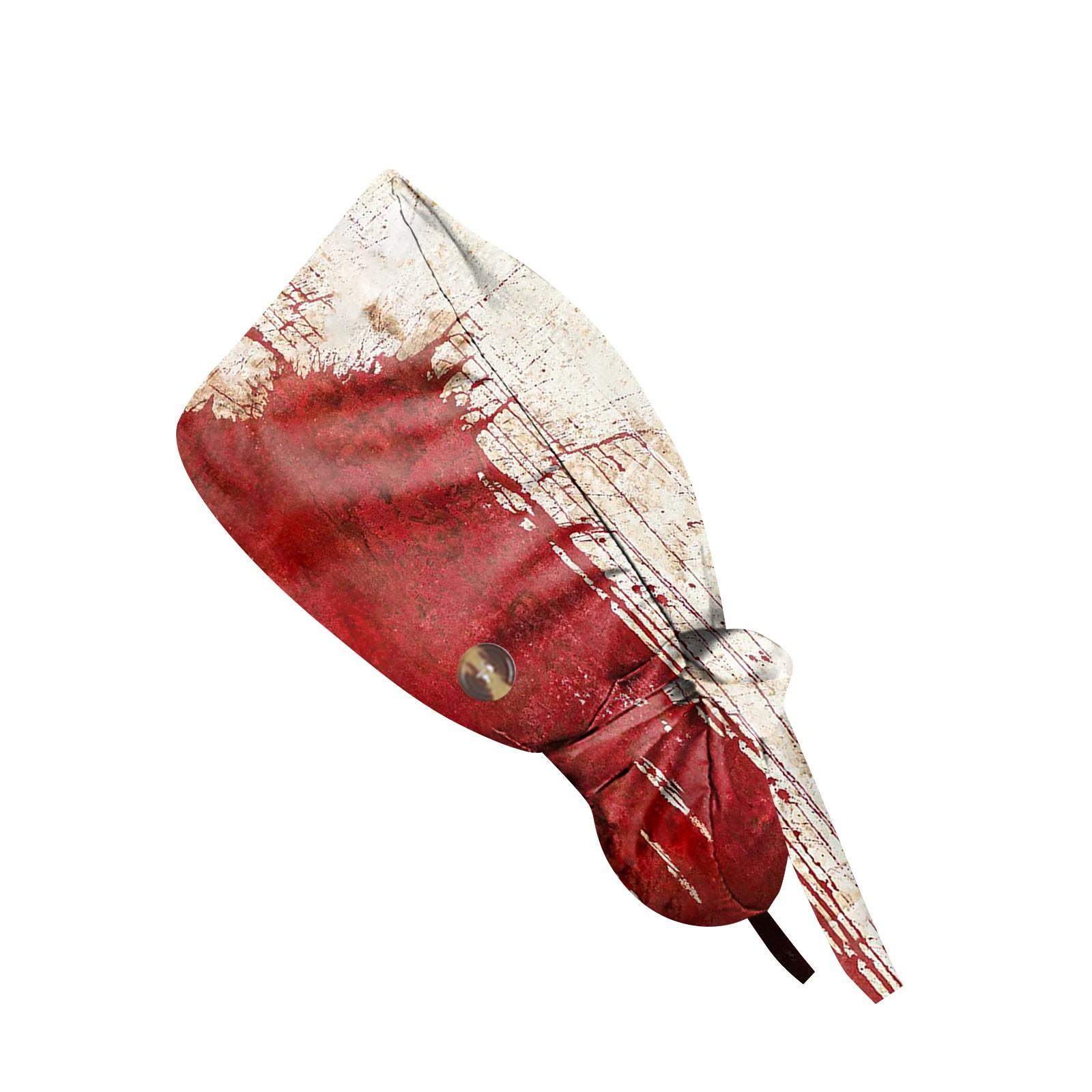 

Модная рабочая кепка с принтом на Хэллоуин, повседневная женская кепка с хвостиком, кепка с постиранной резинкой, кепка Baotou One Size