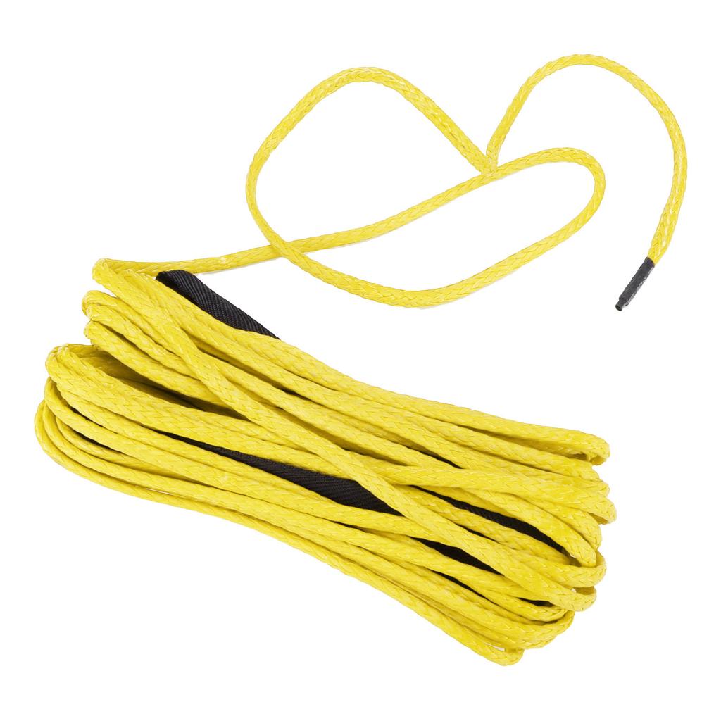 15M Synthetic Rope 7700LBS Winch Cable Nylon Replacement for   SUV Truck ATV UTV