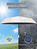 Cute Cartoon Children's Umbrella for Boys and Girls, Suitable for School Use, Uv Protection, Dual-Purpose for Sunny and Rainy Weather, Fully