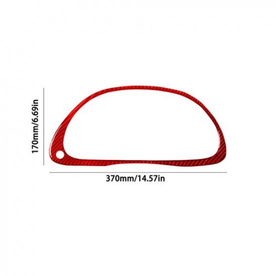 Red Carbon Fiber Interior Speedometer Cover Trim For Lexus RX300 1998-03 Type B