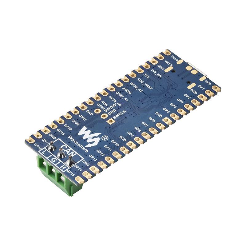 Micro-Snow RP2350 CAN Board with Raspberry Pi RP2350A Dual-Core Processor