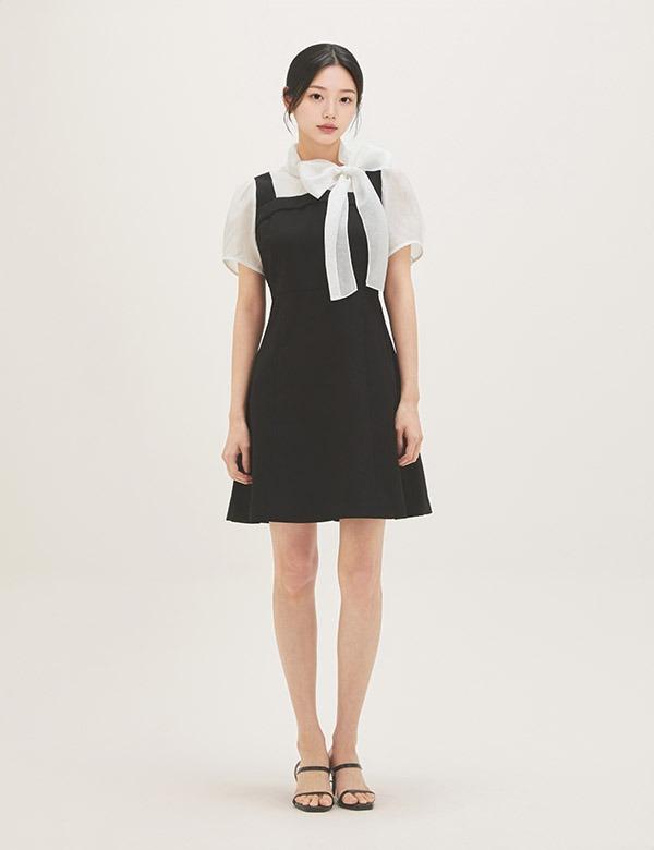 ROEM Woven Matching Mini Dress Rmowg26St1