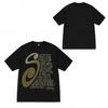 Short Sleeve T-Shirt Couples Street Style Letter Print Loose Fit Breathable Top