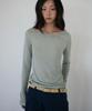 Onseuka Soft Boatneck T (Sage Green)