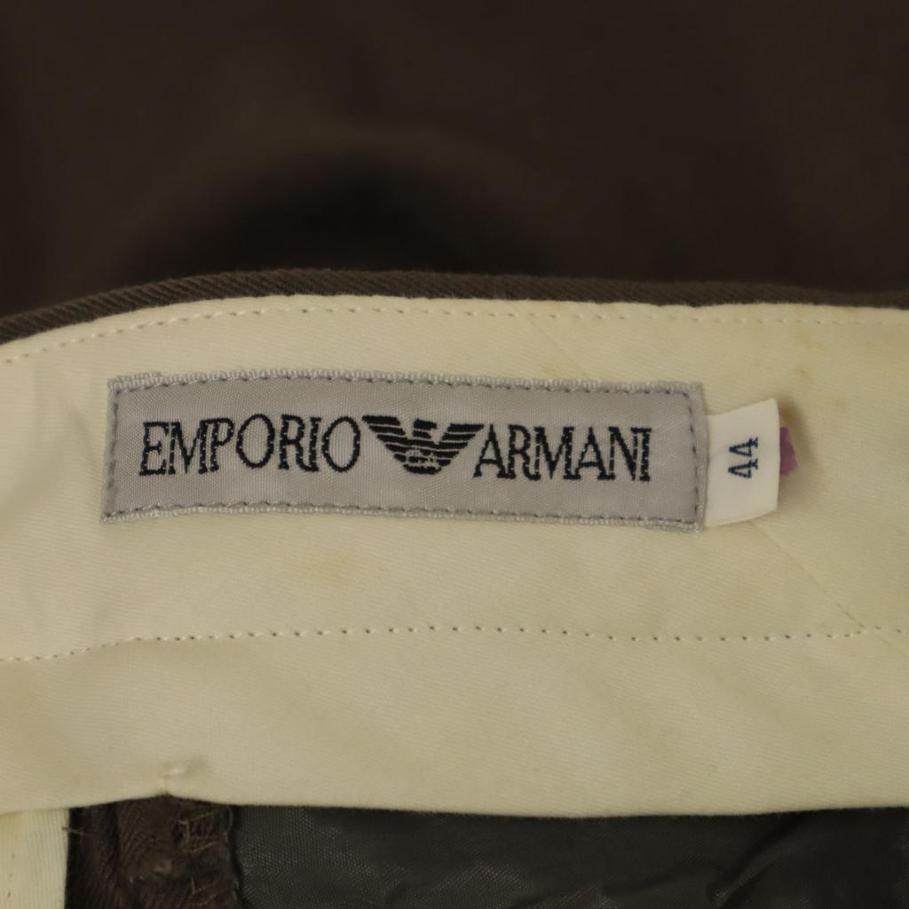 Emporio Armani Made In Japan Long Pants 44 Brown Women Used