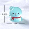 Christmas Glow-in-the-dark Cute Big-headed Snowman Snow Scene Small Ornaments and Accessories