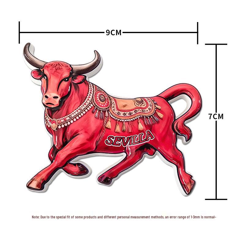 Spain Tourist Souvenir Magnet: Barcelona, Pamplona, Ronda, Madrid