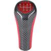 Minyinla 6 Speed Stick Shift Knob Carbon Fiber Gear Shifting Shifter Head Knob for BMW X1 X3 X5 E60 E61 E65 E83 E84 E90 E91 E92