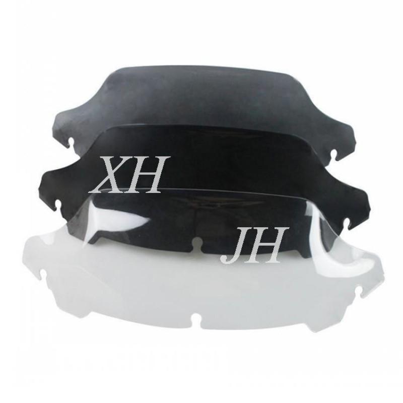 7 Inch Retro Motorcycle Windshield Windscreen Harley Street Glide Road King Touring Models